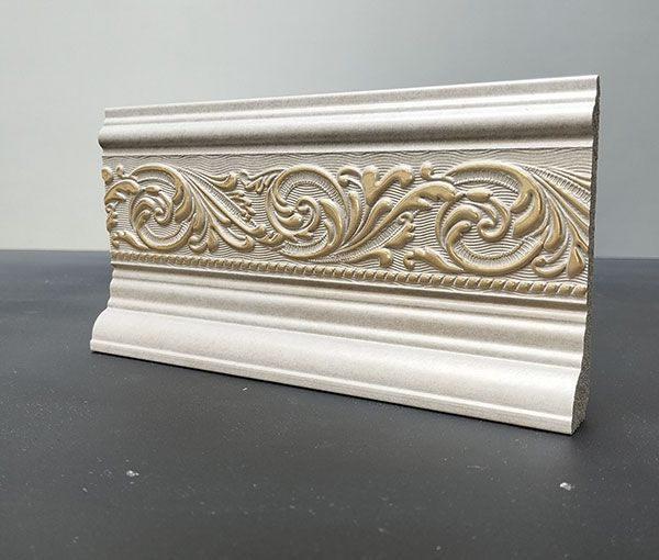 قرنیز PVC روشک کره ای 10 سانتی - کد 1107t