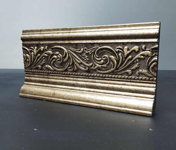 قرنیز PVC روکش کره ای 10 سانتی - کد 1119t