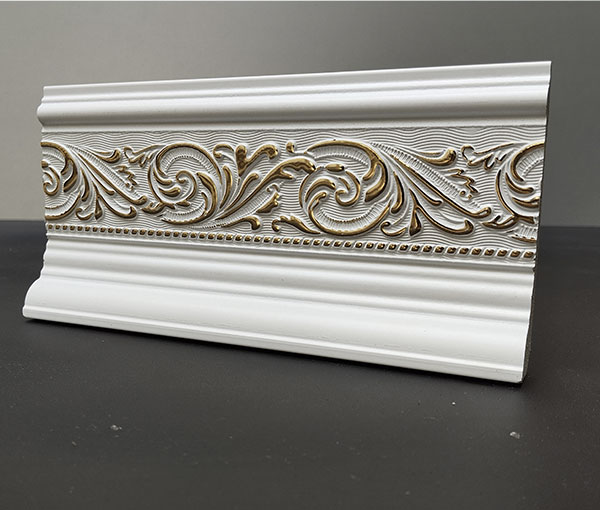 قرنیز PVC روکش کره ای 10 سانتی - کد 11228t