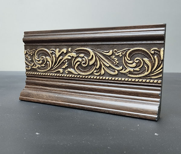 قرنیز PVC روکش کره ای 10 سانتی - کد 11236t