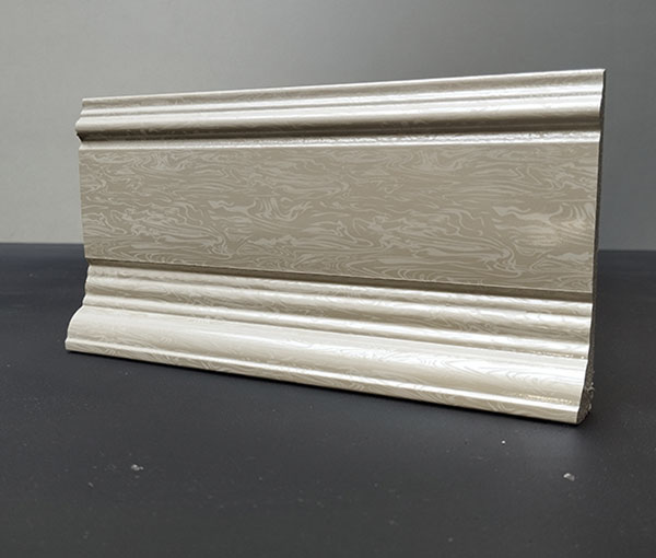 قرنیز PVC روکش کره ای 10 سانتی - کد 11329