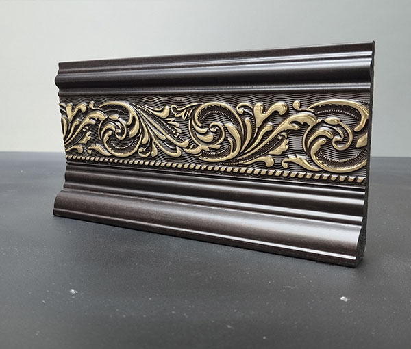 قرنیز PVC روکش کره ای 10 سانتی - کد 11446t