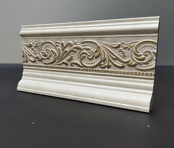 قرنیز PVC روکش کره ای 10 سانتی - کد 114pt