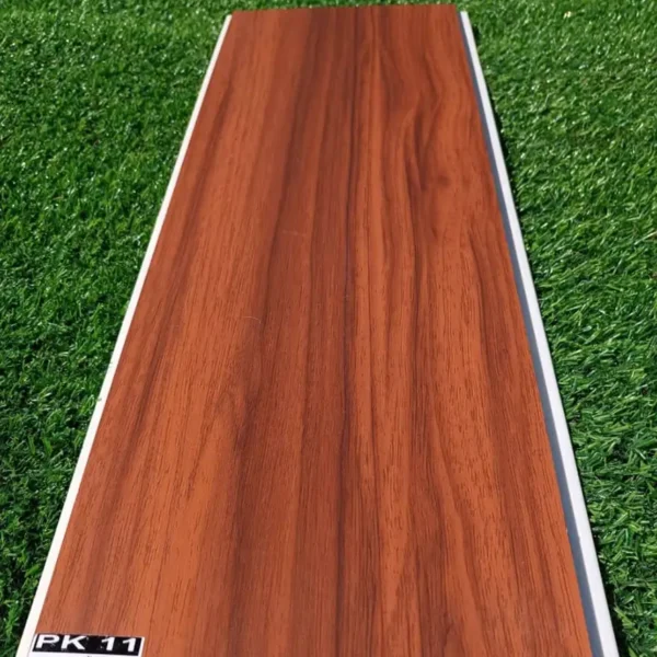 دیوار پوش PVC روکشدار گردویی