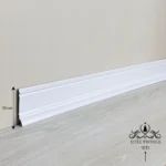 قرنیز 10 سانتی PVC سفید مات